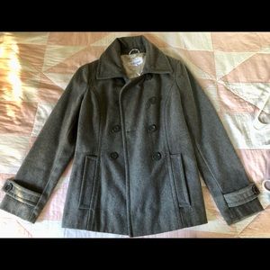 Ladies Calvin Klein wool peacoat size 8 petite